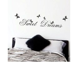 Sweet Dreams muursticker 120cm