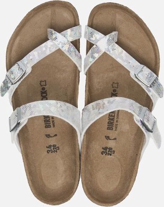 Birkenstock Mayari slippers zilver - Maat 36 | bol.com