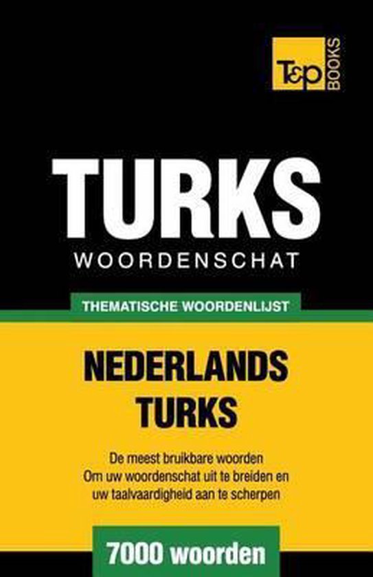 Dutch Collection- Thematische woordenschat Nederlands-Turks  ... - cover