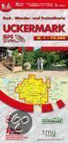 Rad-, Wander- Und Freizeitkarte Uckermark 1 : 75 000
