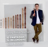 Telemann; 12 Fantasias - 12 Recorde