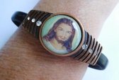 Armband kunstleder Jezus