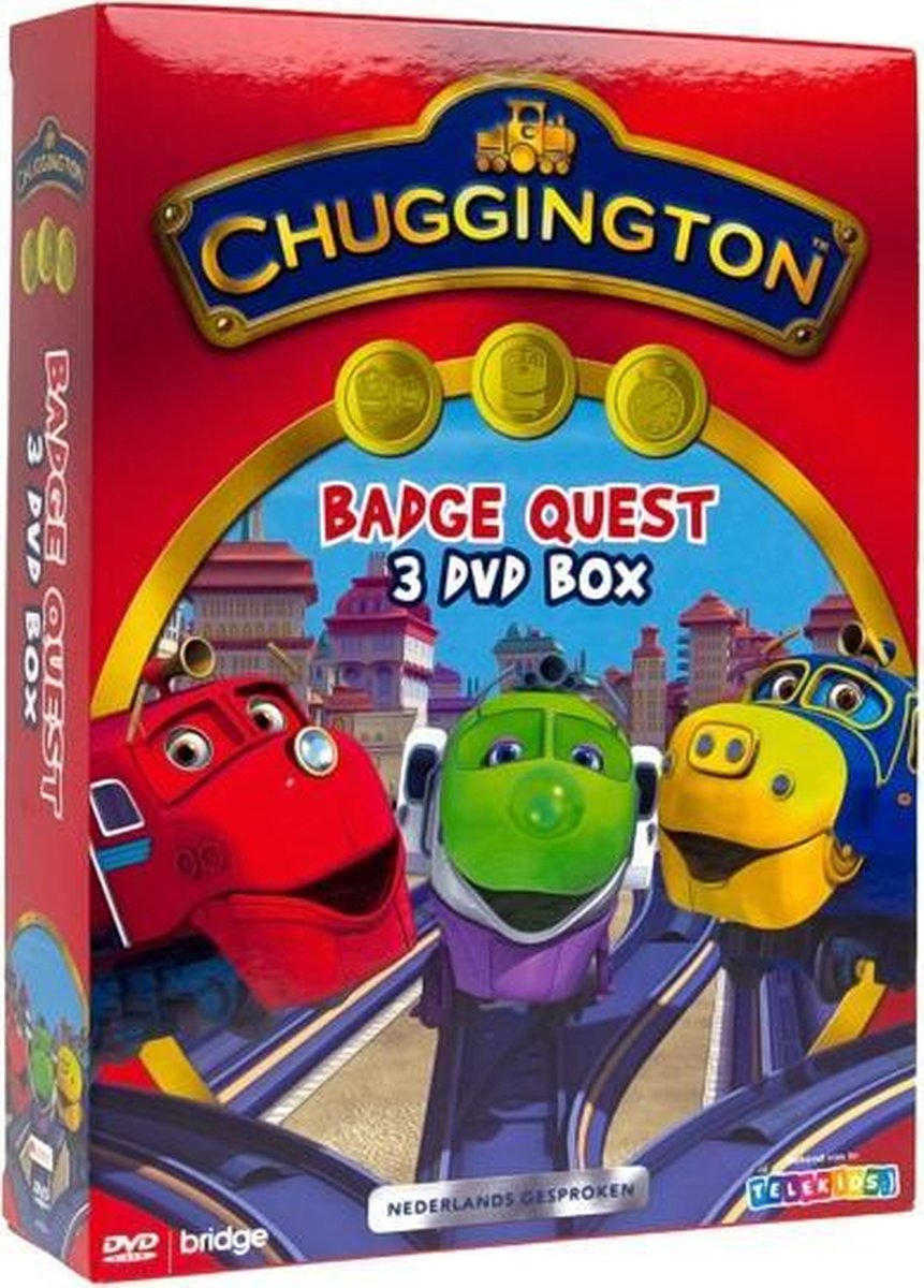 Chuggington -Badge Quest Box (Dvd), Wilson, Koko en Brewster