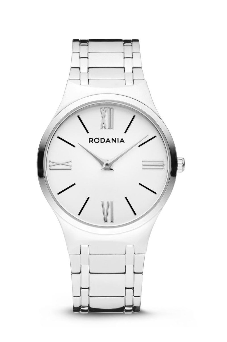 Rodania Essentials Alabama 2635940 - Horloge - Staal - Zilver - Ø40mm