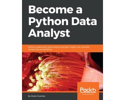 Omslag van Become a Python Data Analyst