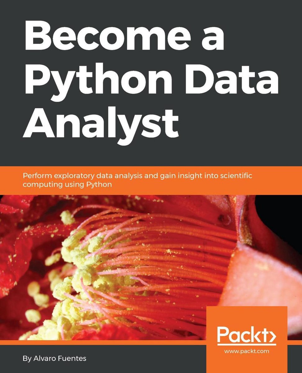 Omslag van Become a Python Data Analyst