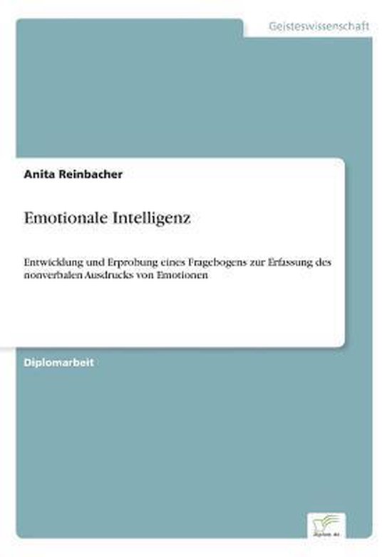 Emotionale Intelligenz - cover
