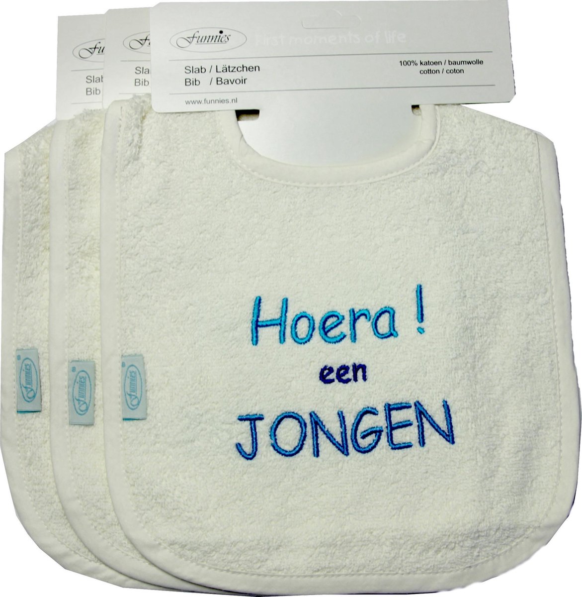 Goedkoopste Slabbetje - Hoera een jongen!