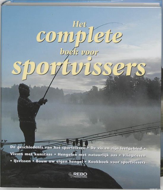 Cover van het boek 'Grote boek van sportvissen' van Jens Ploug Hansen