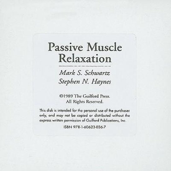 Passive muscle relaxation bol