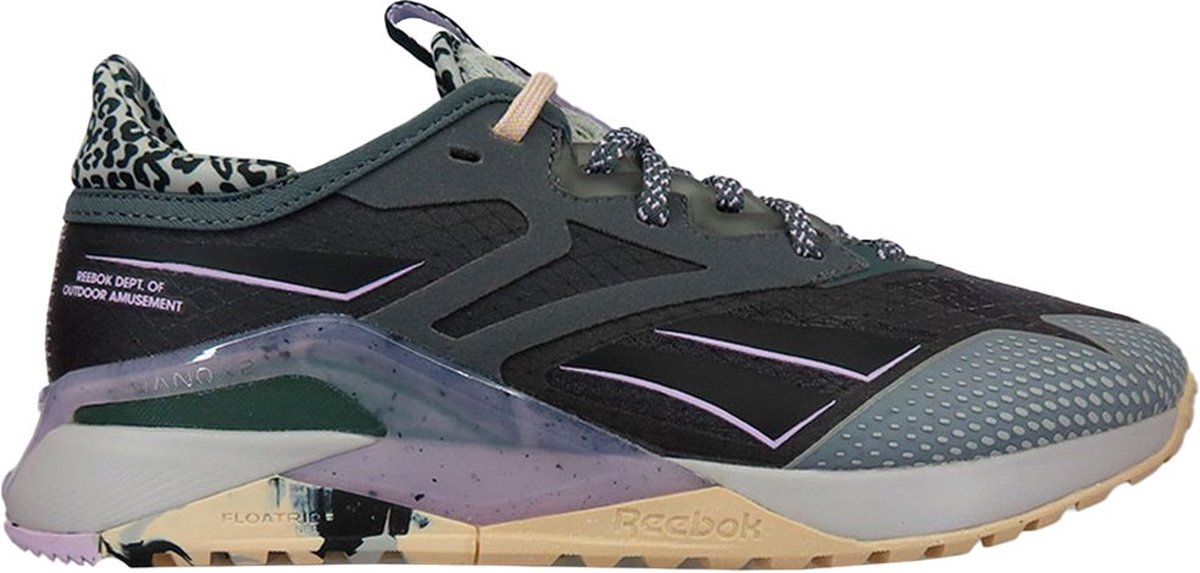 Reebok Nano X2 Dames Sport Schoenen Veters Wielokolorowy