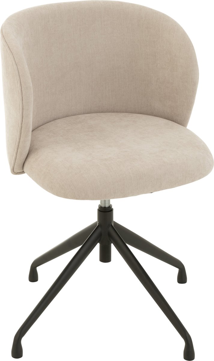 J-Line stoel Turn/Up/Down - textiel - beige