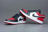 Nike Air Jordan 1 Low 'Gym Red, White-Black ' Maat 45