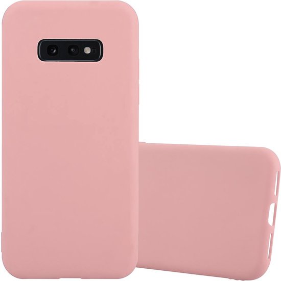 Coque Cadorabo pour Samsung Galaxy S10e en ROSE CANDY - Coque de protection en silicone TPU souple