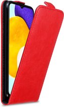 Cadorabo Hoesje geschikt voor Samsung Galaxy A13 5G in APPEL ROOD - Beschermhoes in flip design Case Cover met magnetische sluiting