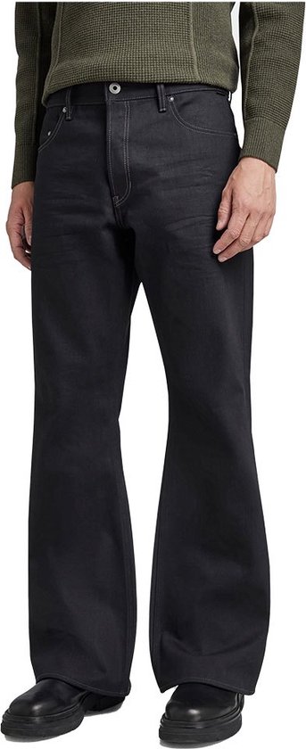 G-STAR Triple A Bootcut Jeans - Heren - Pitch Black - W34 X L32 | bol.com