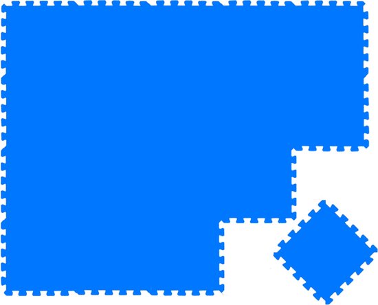 LittleTom 10 Delige Puzzelmat Voor Baby's En Kinderen - 30x30 Puzzel Speelmat Eva Kruipmat