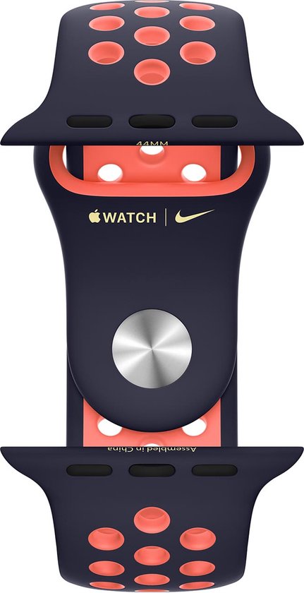 Bracelet Sport Nike Apple Watch - 40 mm - Blue Noir / Mango Brillante | bol