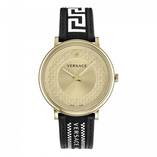 Versace VE5A02121 horloge mannen - Roestvrij Staal - goud