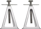 ProPlus Steunenset - Aluminium - Verstelbaar - 280-430 mm - 2 stuks
