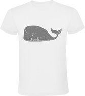 Walvis Heren T-shirt | zee | vis | visser | oceaan | vissen | hengel