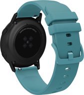 Band Geschikt voor Samsung Galaxy Watch Active 40mm gladde siliconen Turquoise