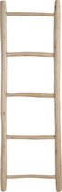 Decoratieve Ladder Naturel - Teakhout - 5x50x150cm - Teak Ladder - House Nordic
