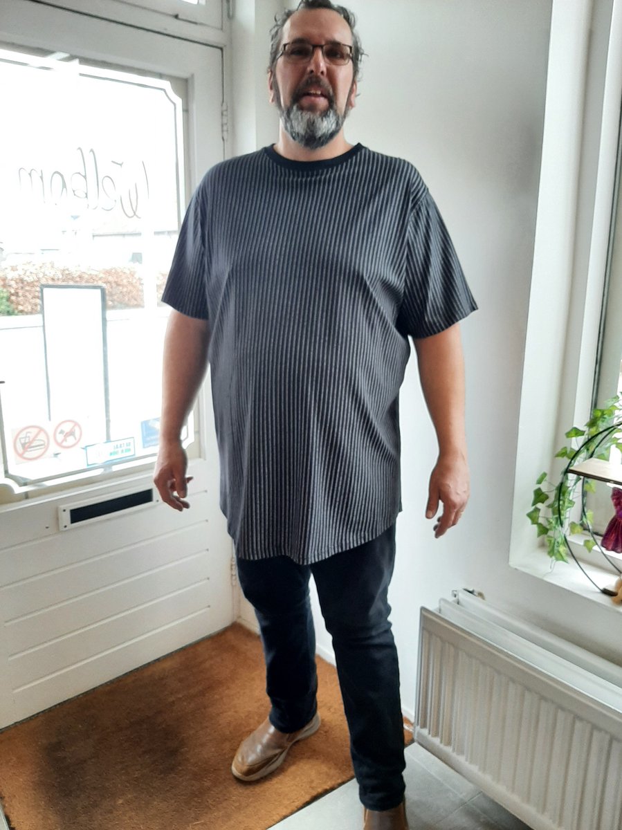 Duke 555 Canton T-Shirt Blauw Plussize 2XL / Blauw / Katoen