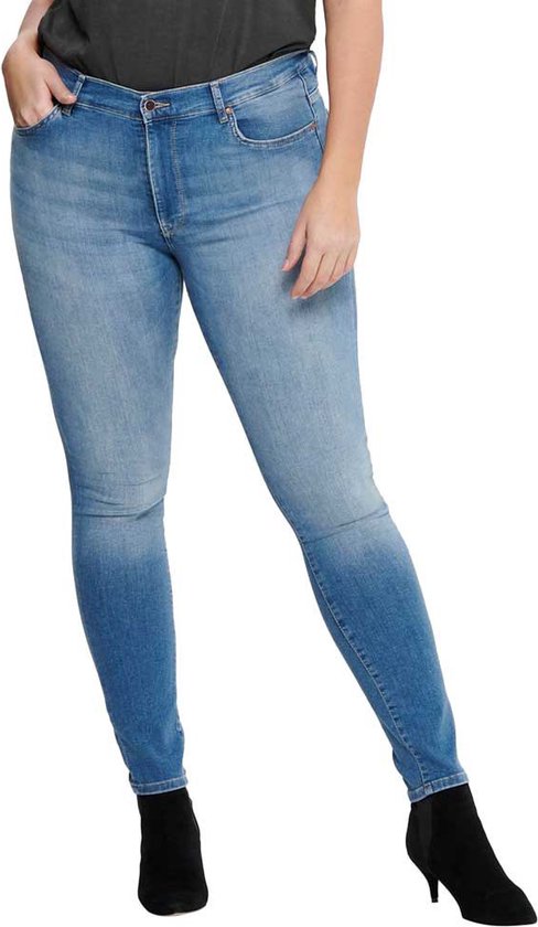 ONLY Maya Skinny Shape Jeans - Dames - Light Blue Denim - W42 X L34