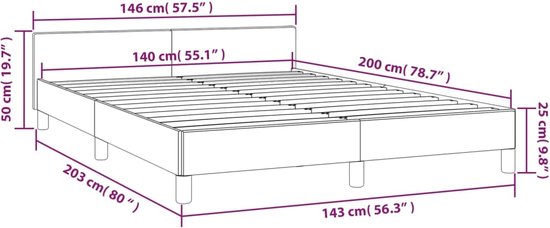 vidaXL-Bedframe-met-hoofdeinde-fluweel-donkergroen-140x200-cm