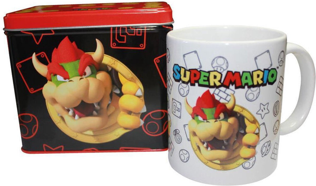 Nintendo- Set Tasse + Tirelire Super Mario Bros, 129570, Multicolore :  : Cuisine et Maison