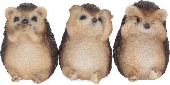 Nemesis Now - Three Wise Hedgehogs 8.5cm