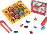 Montessori bijen honingraat educatief spel