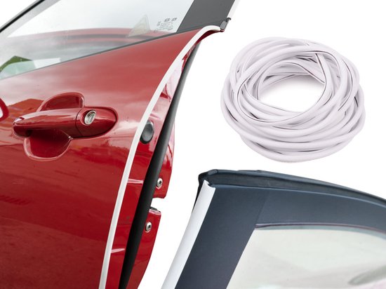 Profil de protection de bord de porte 10m blanc - voiture - accessoires de voiture - accessoires d'intérieur de voiture - déshumidificateur de voiture
