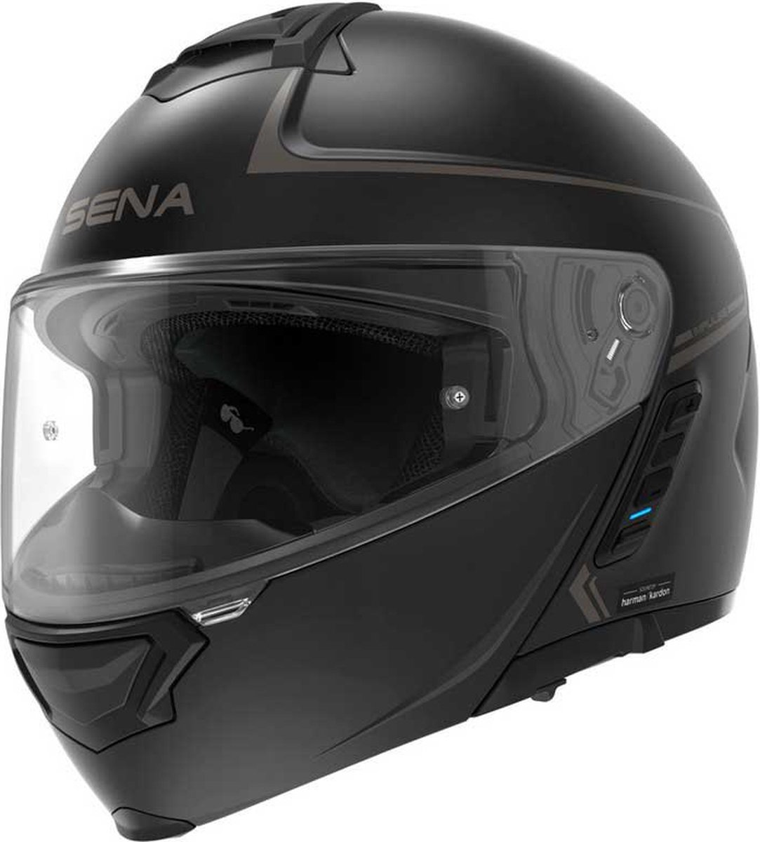Sena Impulse Modulaire Helm Zwart XL