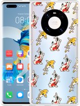 Huawei Mate 40 Pro Hoesje Koi Fish Designed by Cazy