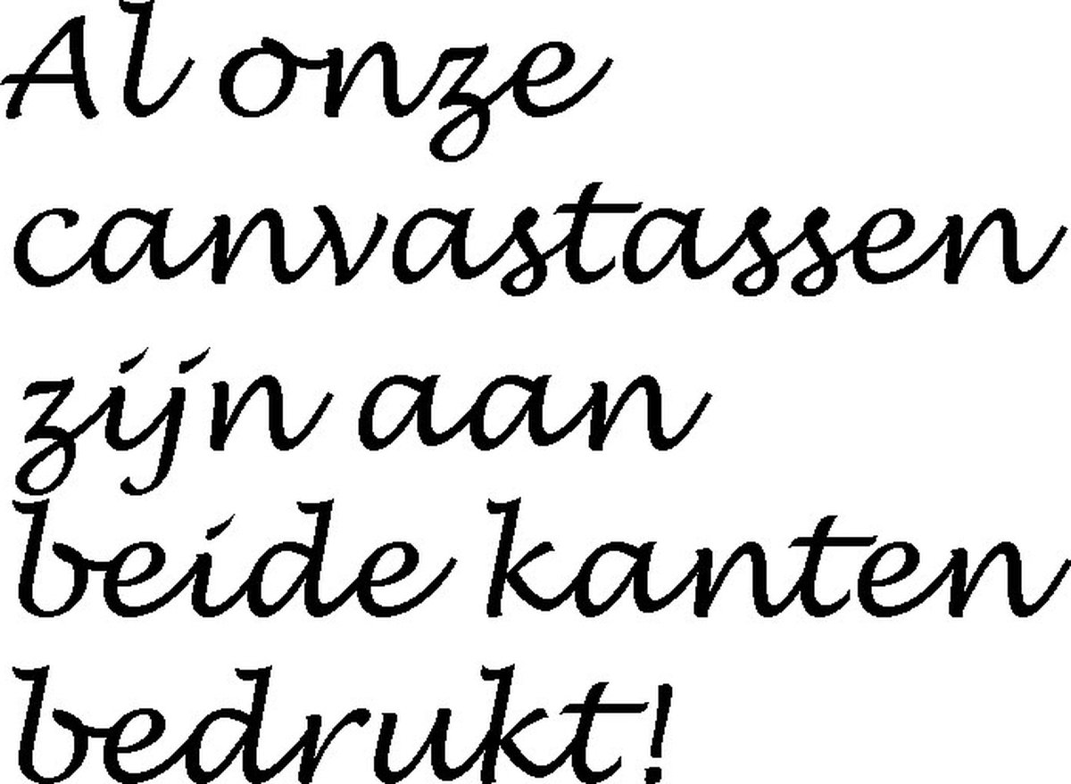 49 jaar | canvas | canvastas | middelvinger | Tas | kado voor