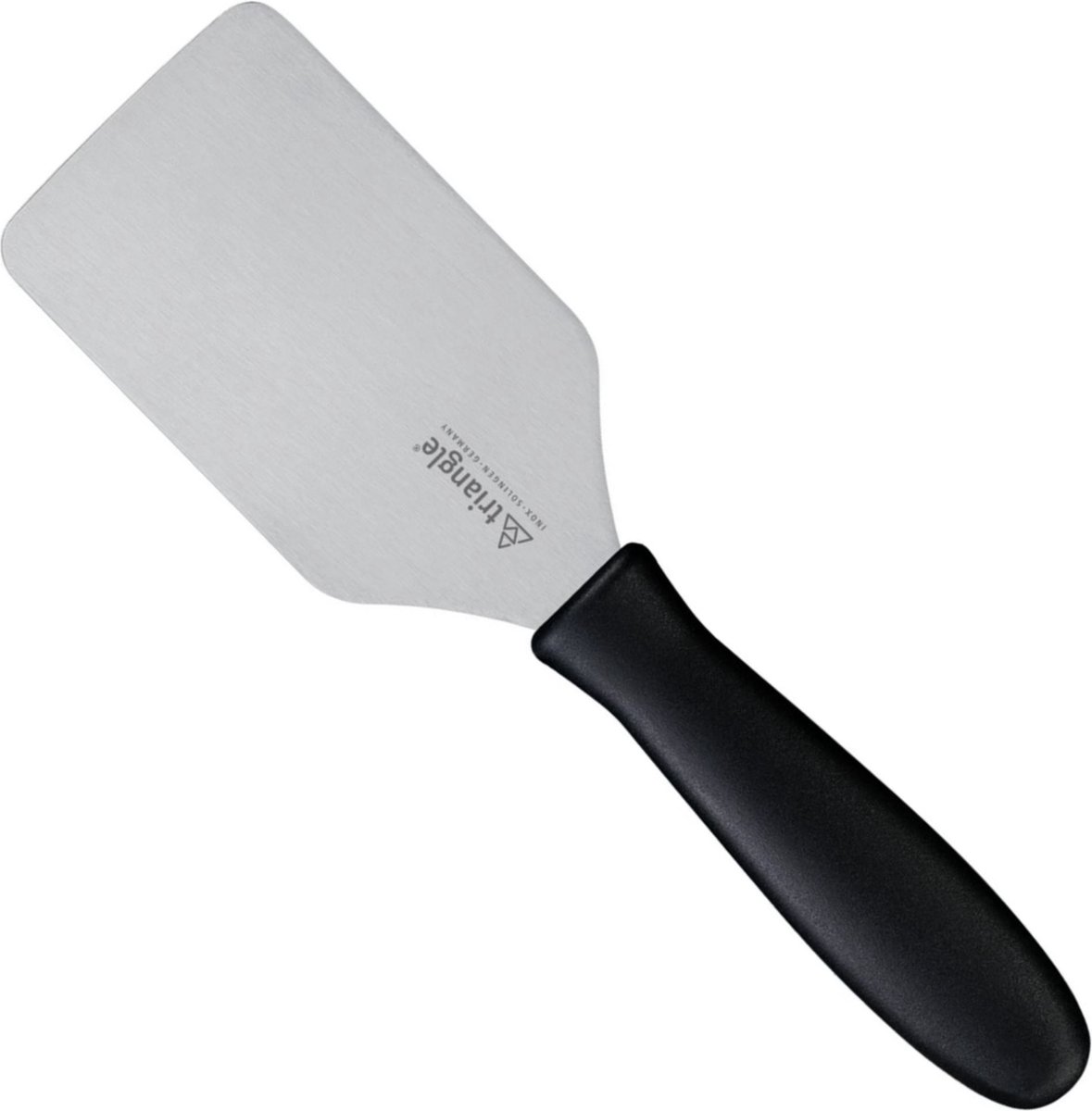 Triangle RVS Paletmes 12 cm Elegant Zwart Perfect voor elke Chef