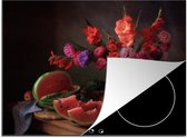 KitchenYeah® Inductie beschermer 59x52 cm - Fruit - Stilleven - Kleuren - Kookplaataccessoires - Afdekplaat voor kookplaat - Inductiebeschermer - Inductiemat - Inductieplaat mat