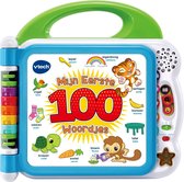 VTech Baby Mijn Eerste 100 Woordjes Boek - Educatief Speelgoed - Woordjes Leren - Nederlands & Engels Gesproken - Sint Cadeau - Kinderspeelgoed 1.5 Jaar tot 4 Jaar