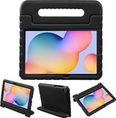iMoshion Tablet Hoes Kinderen Geschikt voor Samsung Galaxy Tab S6 Lite (2022) / Tab S6 Lite - iMoshion Kidsproof Backcover met handvat - Zwart