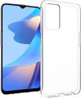 Accezz Hoesje Geschikt voor Oppo A54s / A16s / A16 Hoesje Siliconen - Accezz Clear Backcover - Transparant