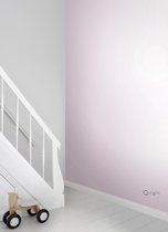 Origin Wallcoverings behang effen glanzend roze - 346802 - 53 cm x 10,05 m