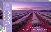 Puzzel Scented Lavender Fields 500 stuks - Puzzel die ruikt naar lavendel - Geurpuzzel