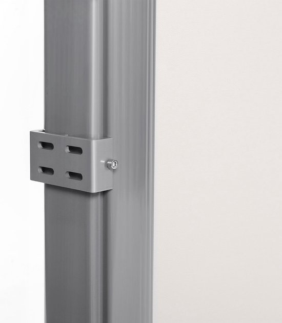 ID MARKET Paravent extérieur rétractable 180 x 300 CM gris anthracite