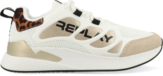 Replay Maze Jr Lage sneakers - Meisjes - Wit - Maat 30