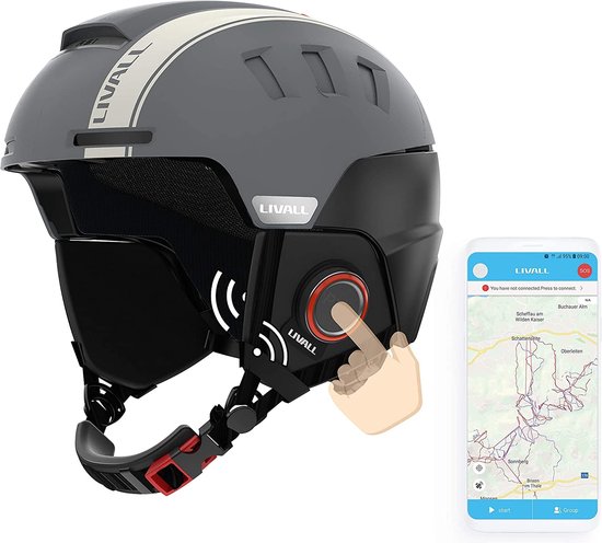 Livall Smart Ski-Helm RS1 Bluetooth
