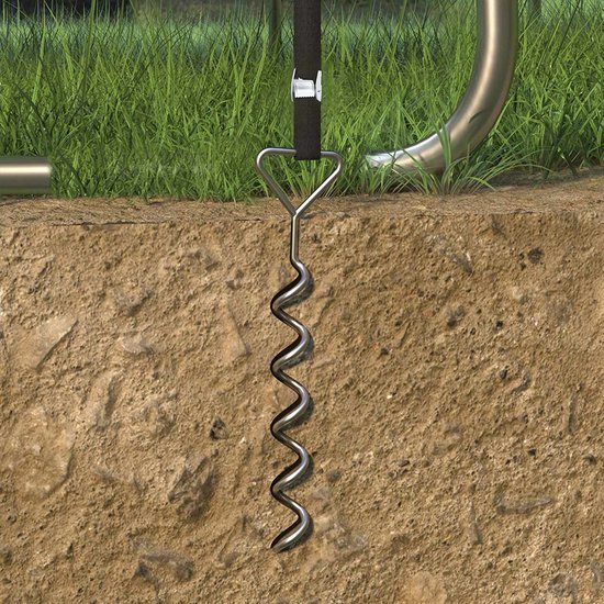 Kit d'ancrage pour serre et abri de jardin Palram - Canopia | Leroy Merlin Kit d'ancrage pour serre et abri de jardin Palram - Canopia | Leroy Merlin