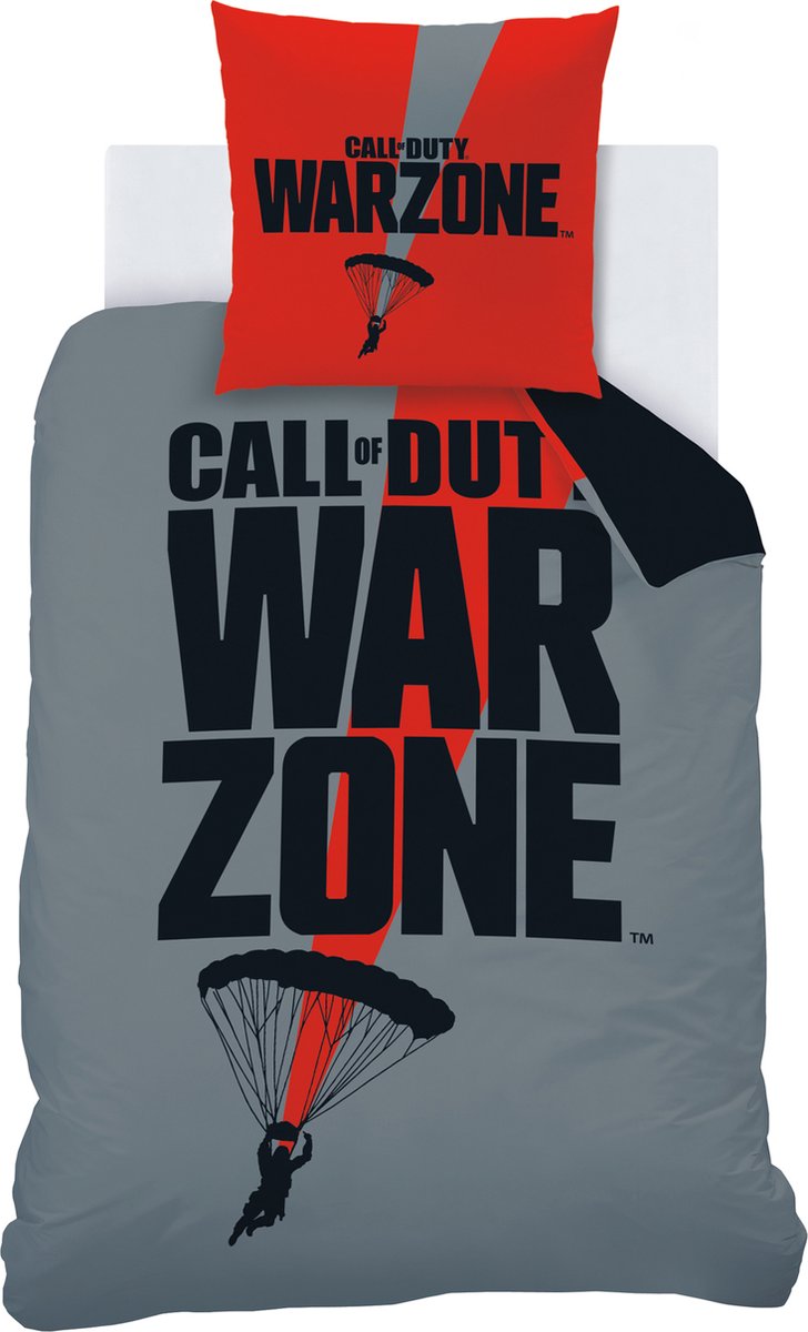 Call of Duty Dekbedovertrek Parachute - Eenpersoons - 140 x 200 cm - Katoen