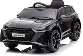 Voiture électrique pour enfants Audi RS6 12V avec télécommande - véhicules à batterie - voiture à batterie pour enfants Zwart